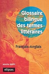Glossaire bilingue des termes littéraires