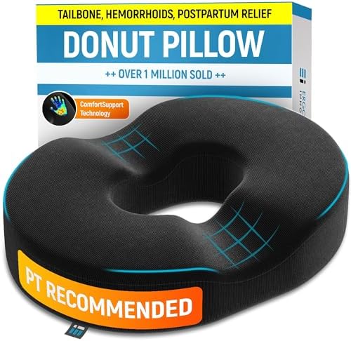 Donut Tailbone Pillow Hemorrhoid Cushion Donut Seat Cushion Pain