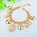 Long Way Summer Style Bracelets for Women Owl Love Pendant Charm Bracelets Bangles Friendship Jewelry