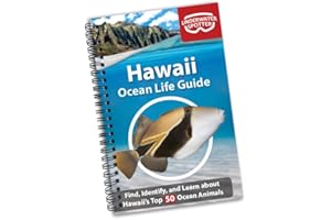 Hawaii Ocean Life Guide, Underwater Spotter Fish Identification Book For Scuba Divers, Snorkelers and Kids, 50 Fish Species and Marine Animals Scavenger Hunt for Beginners