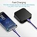 USB Type C Cable, 4-Pcs (1ft,3ft,6ft,10ft) Fasgear Braided Fast Charging Type-C 2.0 Cable Compatible with Note 9/S9/S10, LG V30/V20 G6 G5,Google, Switch, Pixel, XL and More (Purple)