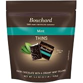 Bouchard Dark Chocolate Mint Thins (72% Cacao) 5.3 OZ (0.3 LB/150g)