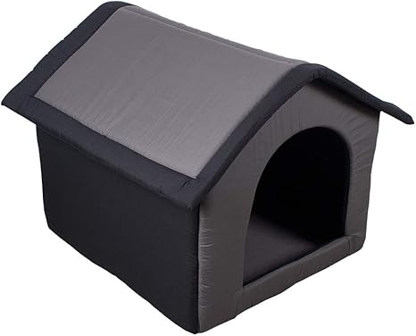 Niche En Tissuabri Pour Chien Gris L 60 X L 56 X H 60 Cm