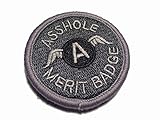 2 Inch Swat Asshole Merit Badge Tactical Velcro Morale Military Patch