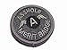 2 Inch black Asshole Merit Badge Tactical (hook/loop) Morale Military Patch