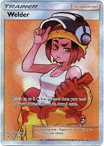 Welder - 214/214 - Full Art - Unbroken Bonds - NM/M - 100% Guaranteed Authentic