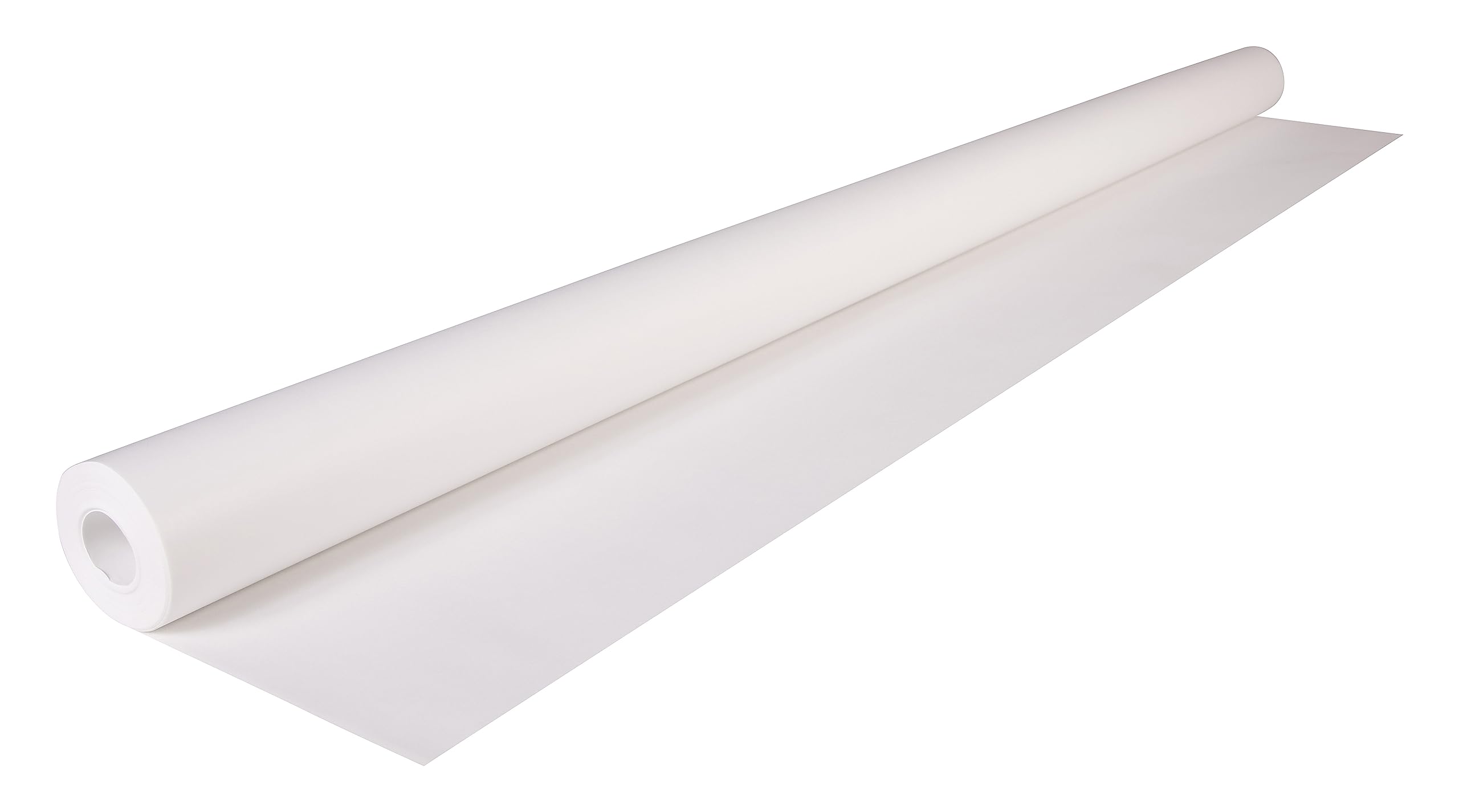 Clairefontaine - Ref 495701C - Kraft Paper Roll (Single Roll) - 25 x 1m Size, 60gsm Paper, Acid Free, pH Neutral - Suitable for Painting & Drawing - White