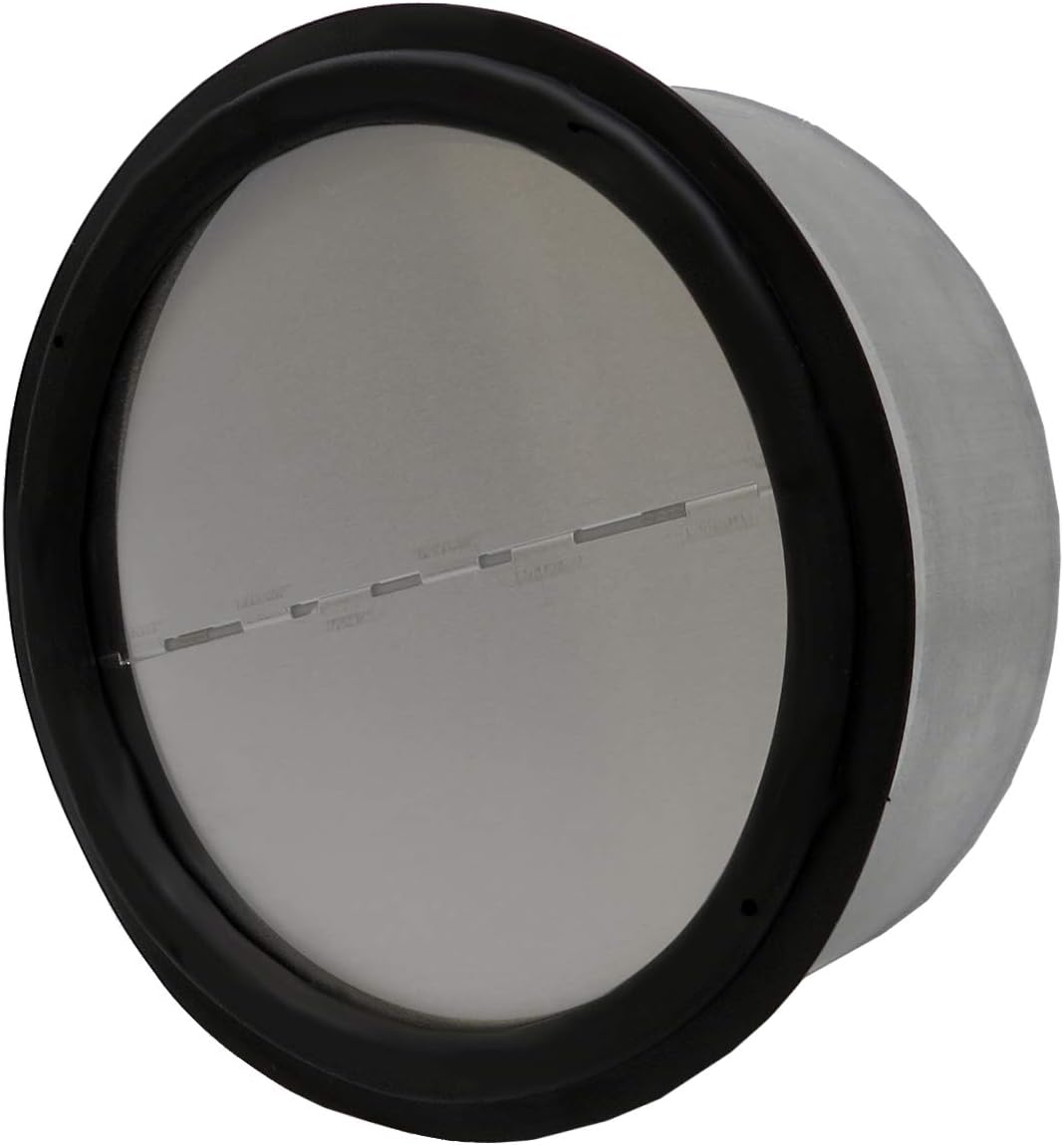 Aldes 6 Inch Round Spring Loaded Backdraft Damper Professional