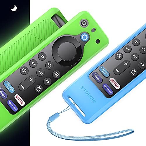 Fire Stick Remote Cover [2 Pack] 2021 Release, Latest Alexa Voice Remote Case, Stouchi