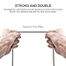 (3 Pack) Lightning cable, 3FT 6FT 10FT Durable Nylon Braided Universal Lightning to USB Sync and Charging Cable Wire for iPhone 7,iPhone 6,6s, 6 Plus,6s Plus, iPhone 5 5s 5c,SE, iPad Air, iPod