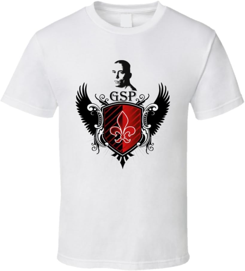 T-Shirt Bandit Georges St Pierre Gsp Mma Logo T Shirt L White