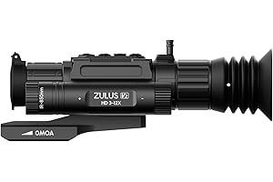 DNT Optics Zulus HD V2 Digital Day Night Vision Rifle Scope with Built-in Infrared for Hunting