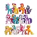12 pcs (1 set) Little Pony Toys Figurines Playset, Cake decoration