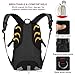 Fashion Laptop Backpack Contains Multi-function Pockets, Tocode Durable Travel Backpack with USB Charging Port Stylish Anti-theft School Bag Fits 17.3 Inch Laptop Comfort pack for Women & Men–Black II