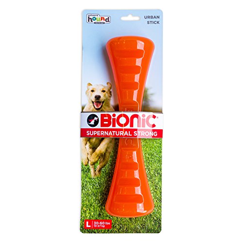 Bionic by Outward Hound Urban Stick Durable Dog Chew Toy, Tough Dog Toy