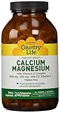 Country Life, Calcium Magnesium, w/Vitamin D Complex, 240 Veggie Caps