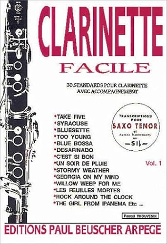 Download Partition : Clarinette facile vol 1 PDF