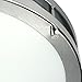 LB72118 LED Flush Mount Ceiling Light, 12 inch, 15W (150W Equivalent) Dimmable 1200lm, 3000K Warm White, Brushed Nickel Round Lighting Fixture for Kitchen, Hallway, Bathroom, Stairwell