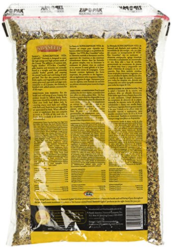 Sun Seed Company Bss59012 6-Case Vita Mix Daily Diets Canary Food, 2.5-Pound