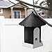 HappyHapi Ultrasonic Outdoor Anti Barking Deterrent - Bird House Shaped Sonic Bark Controller, Small Size, Household Training Tool, No Harm to Pets, Plant, Human
