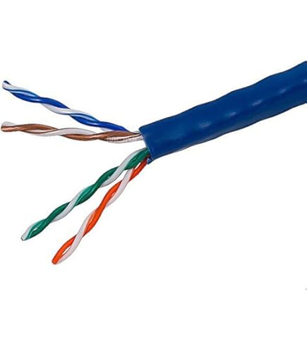 CablesOnline 250ft CAT5e Ethernet Cable Spool - 350MHz UTP Solid Copper, RJ45, Gray