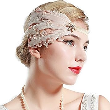 Amazon Com Babeyond 1920s Flapper Headband Roaring 20s Great