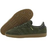 adidas Samba Mens Shoes Size 8, Color: Olive/Olive/Brown-