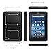 Fintie Impact Resistant Case for Amazon Fire (Previous Generation - 5th) 2015 release - [CaseBot Tuatara] Rugged Unibody Hybrid Full Protective Bumper Cover with Built-in Screen Protector, Black