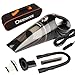 Car Vacuum Cleaner, Deenkee DC 12V High Power with Stronger Suctio, Portable Handheld Auto Vacuum Cleaner for Car with LED Light for Wet & Dry Use, Carrying Bag, HEPA Filter (Black)