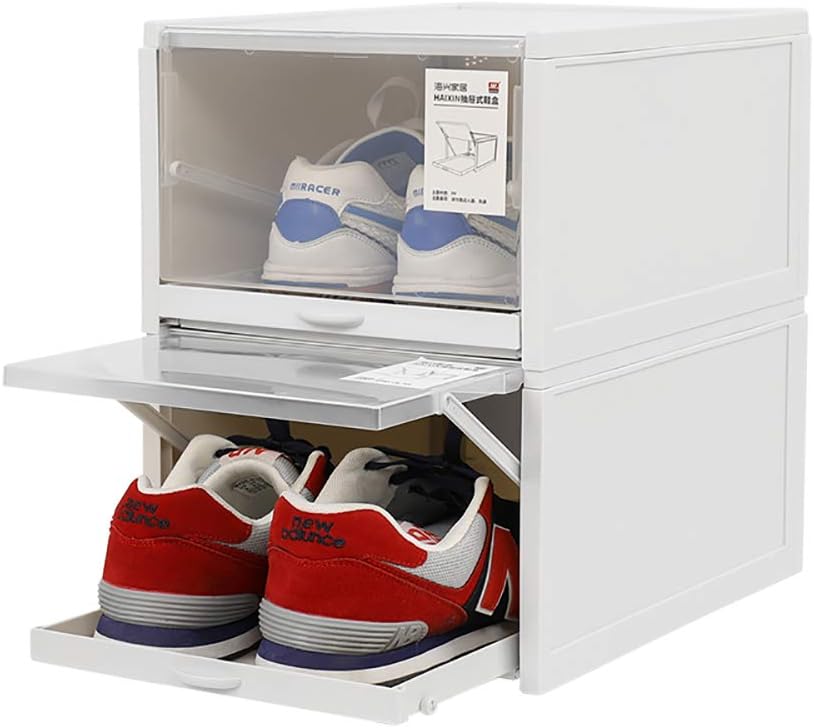 Push pull transparent shoe box Clearance