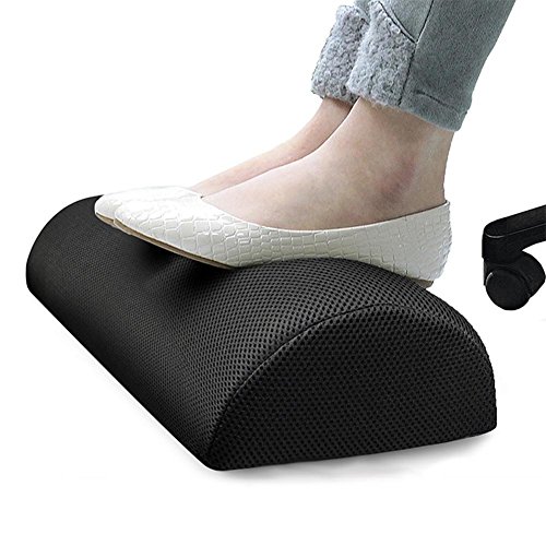 Owlhouse Foam Seat Cushion Lumbar Support Pillow Foot Rest Stool Cushion Footrest Pillow Pad Comfort Set for Car Office Chair Wheelchair Sciatica Seat Cushion Pad - Thumbnail 4