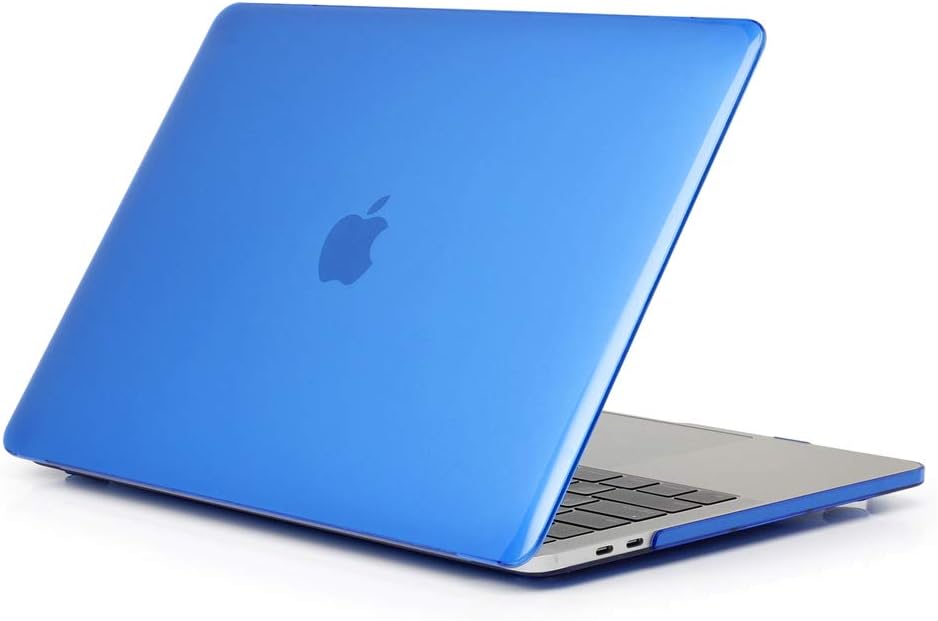 Bestgay Compatible with MacBook Pro 16 Inch, Notebook Hard Plastic Shell Cover for MacBook Pro 16 Inch Scratch Resistance Cover Frosted Protective Shell Dark Blue