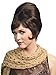 Enigma Wigs Women's Beehive, Brown, One Size