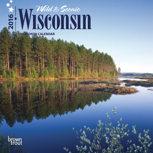 Wisconsin, Wild & Scenic - 2016 Mini Wall Calendar 7 x 7in by 