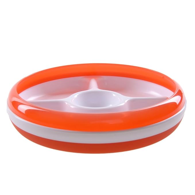 OXO 6112500 - Plato divisor con aro removible, color naranja ...