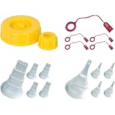 FastCap Fastedge Glu-Bot Tip Kit - 16 Ounce Capacity, Replacement Lid, Ring, Blade &amp; Yorker Tips, Caps Included - Original Version - 98229