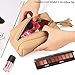 Small Makeup Bag, YM&COCO Cosmetic Bag for Purse Pencil Case Pouch Clutch Bag Organizer with Tassel Zipper - 4 Colors for Choice