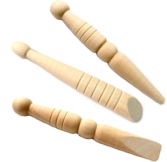 Portable Acupressure Massage Stick Set 3Pcs with