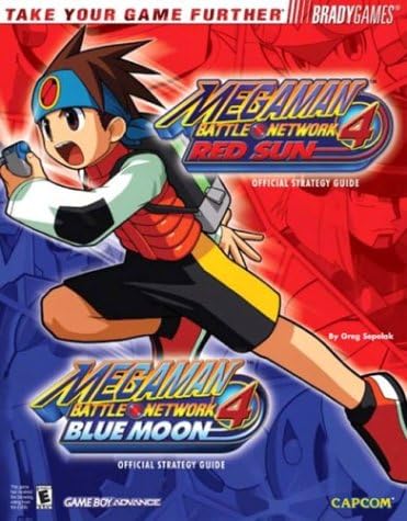 Megaman Battle Network 4: Red Sun & Blue Moon Official Strategy Guide