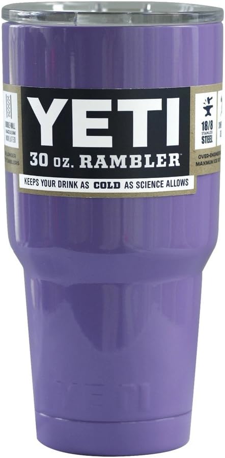 purple yeti tumbler 30 oz