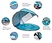 Baby Pop Up Tent by Fun in The Sun | Portable Baby Beach Tent with Shaded Pool and Foldable Water Bucket Set | 50+ UPF UV Protection. Perfect for Toddlers and Kids Under 3 Years
