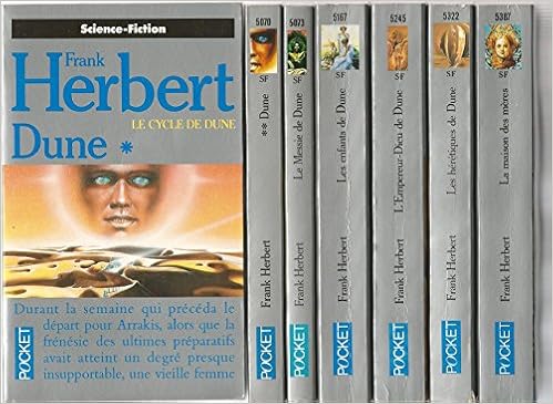 Amazon Fr Le Cycle De Dune En 7 Tomes Complet 1 Dune 1 2 Dune 2 3 Le Messie De Dune 4 Les Enfants De Dune 5