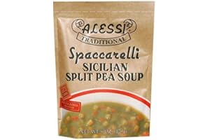 Alessi Traditional Spaccarelli Sicilian Split Pea Soup 6.0z(Pack of 3) by Alessi