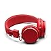 Urbanears Plattan On-Ear Headphones, Tomato (4091011)