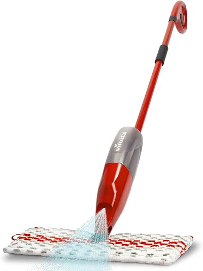 Vileda 1-2 Spray Max Mop Microfibre Spray Mop with Refillable Bottle
