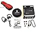 Joyful Heart Wireless Headphones Bluetooth Earbuds - Waterproof Sports Headset with Microphone, JH-800 Noise Cancelling Earphone for Running and Workout, 8 Hour Battery, Black-White