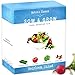 Nature's Blossom Heirloom Salad Vegetables Growing Kit. Grow 4 Heirloom Vegetables from Organic Seeds. Gardening Set Contains Vegetable Seeds, Growing Pots, Soil, Plant Labels and a Gardening Guide.
