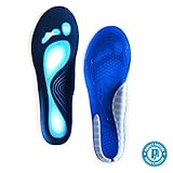 *New Design* Shoe Insoles, Foot Pad Cushions; New CoolTec Gel, Advanced Material Technology, Comfortable, Durable!! Rapid Foot Pain Relief (2 Pieces) (Men's (US Size 8-13)) by Perfect Posture