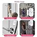 Door Window Alarm 10pack Wireless Anti-theft Burglar System Pool Door Alarm Magnetic Sensor Guardian Protector Window Alarm Sensor Home Security System for Warehouse Garage Hotel Apartment Office RV