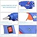 Rdxone Hot Glue Gun with Glue Sticks 10 Pieces | Best Mini Blue Glue Gun Quick Trigger Melt Adhesive for DIY Small Craft Projects & Sealing and Quick Repairs (20 Watt)